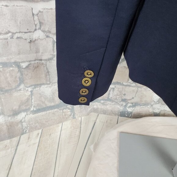 GAP Blazer Navy SIze 2  Academia Lolita Lined Military - Picture 10 of 16